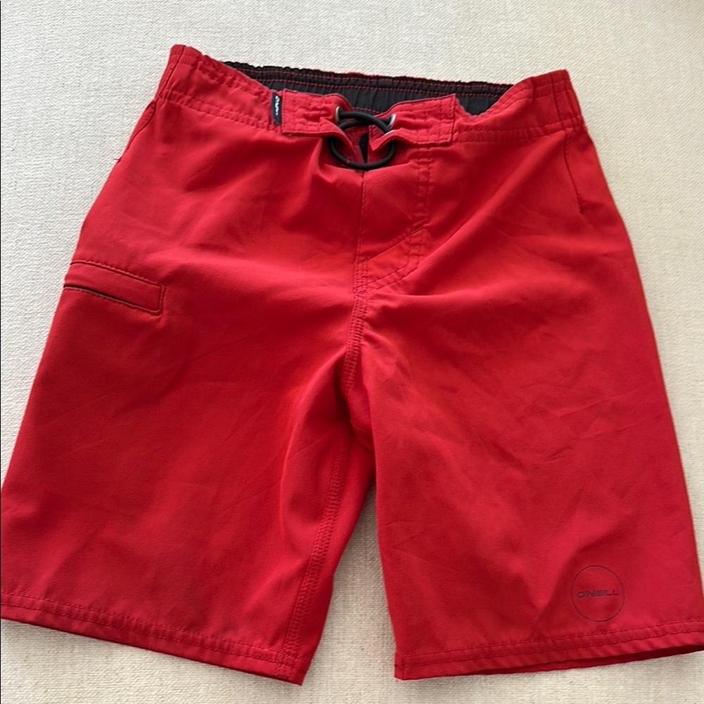 O'Neill Red Board Shorts Quick-Dry Swimwear